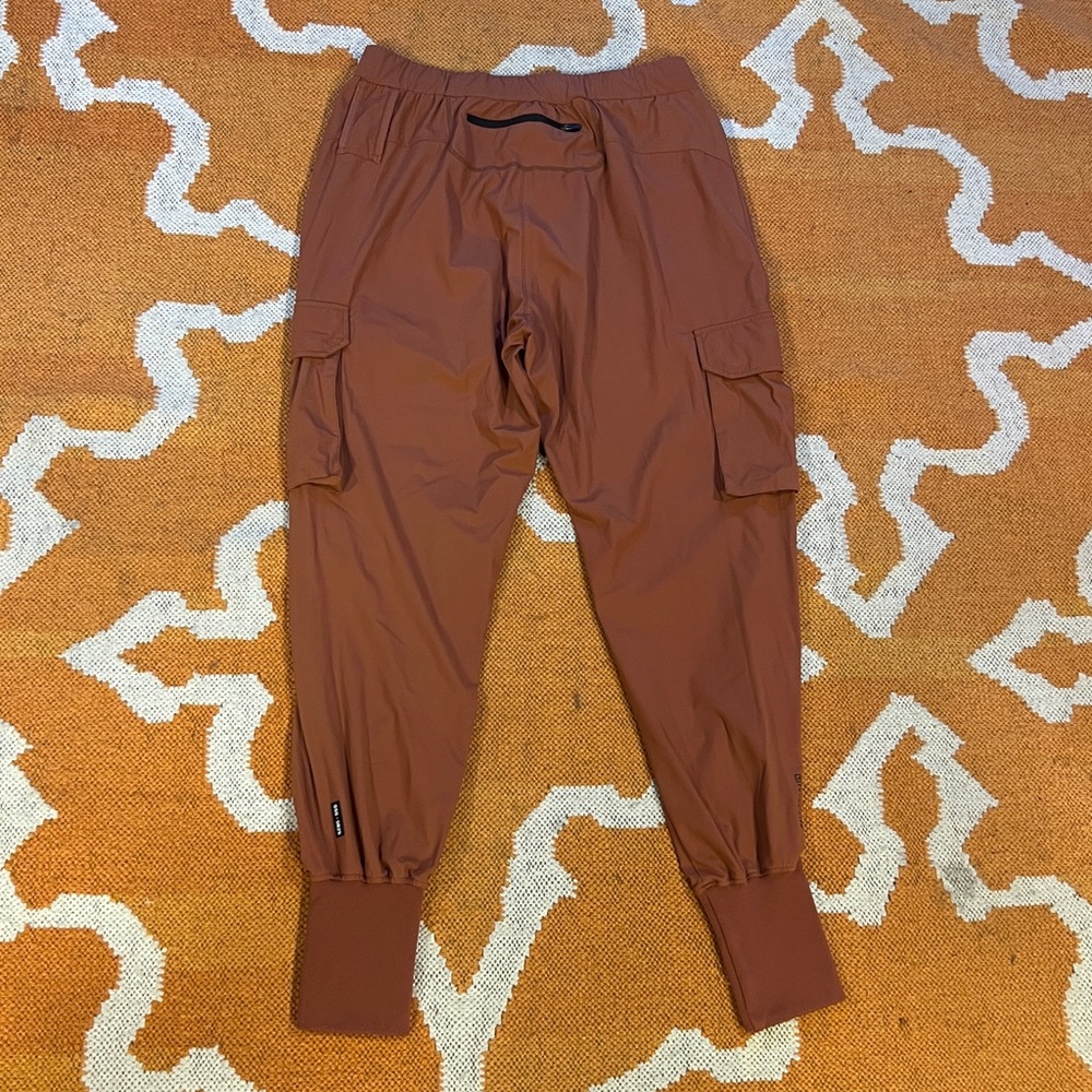 Size L Large ASRV DSG-0825 Men Tetra-Lite Cargo high rib jogger Rust color pants - Picture 4 of 7